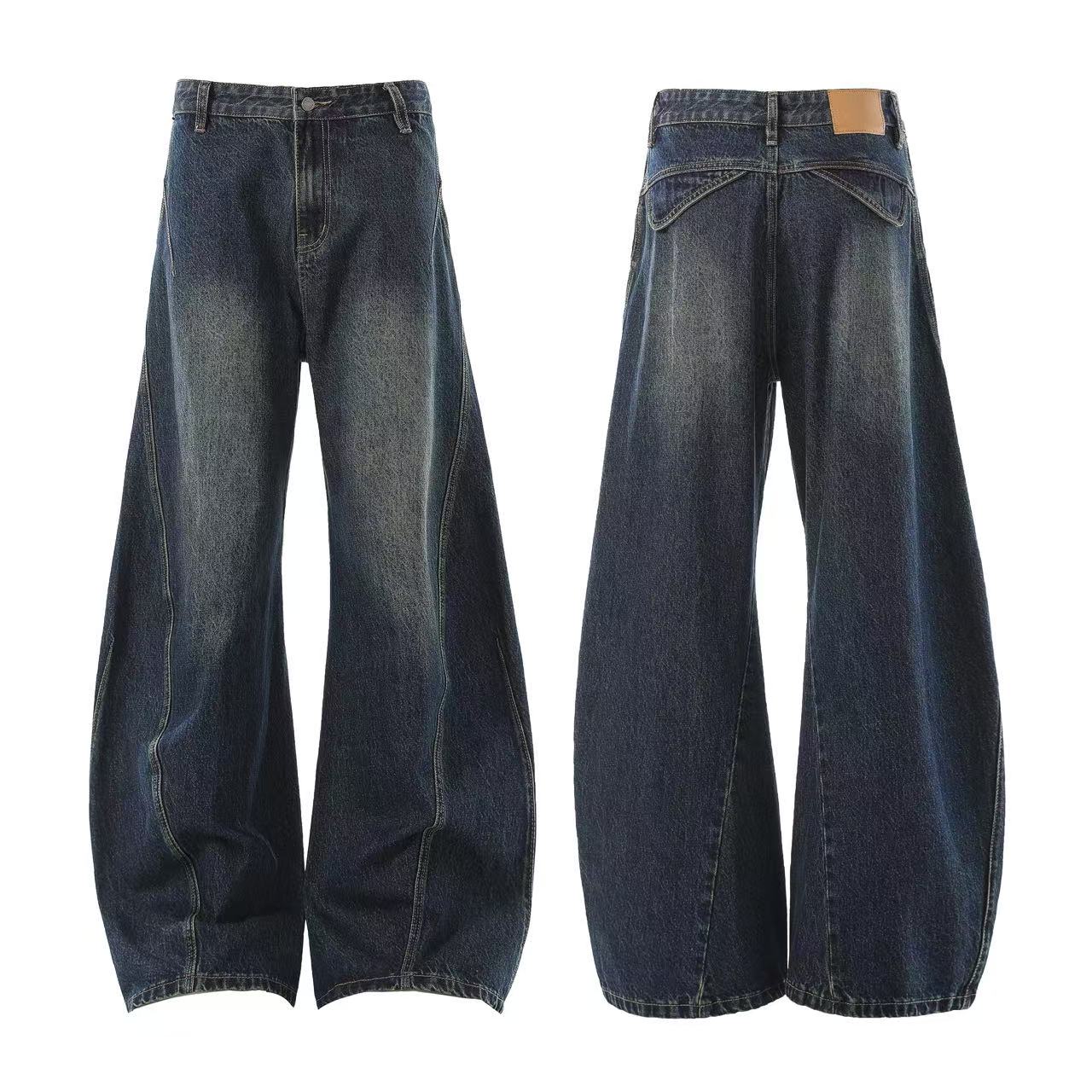 Wide-Leg Scythe Jeans