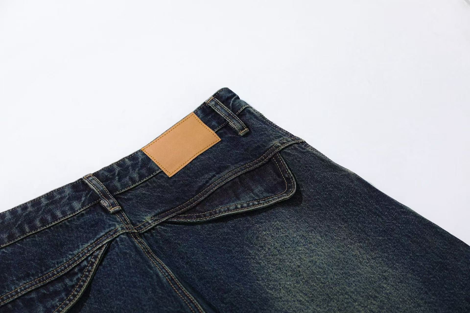 Wide-Leg Scythe Jeans
