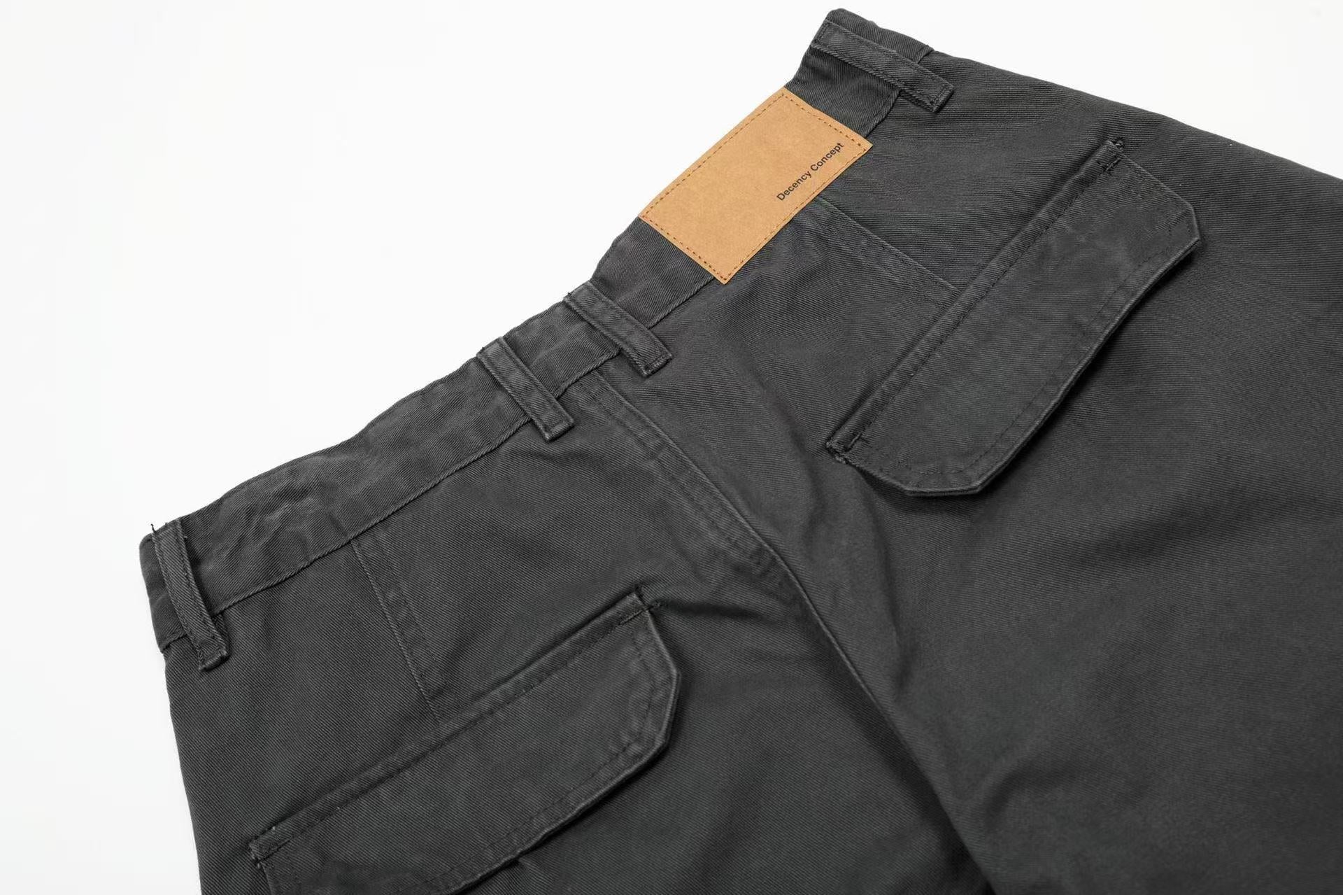 Wide-Leg Baggy Cargo Pants