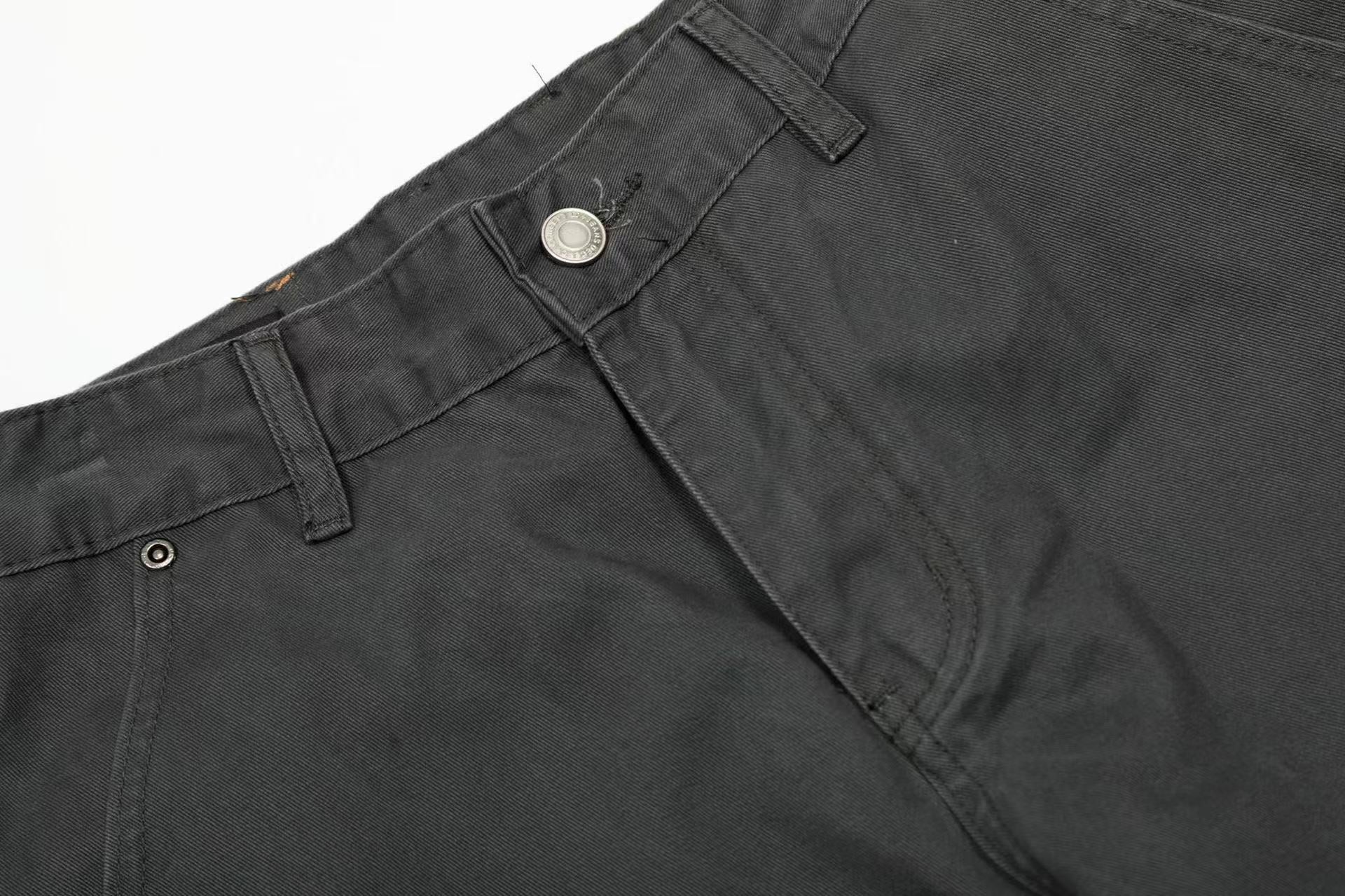 Wide-Leg Baggy Cargo Pants