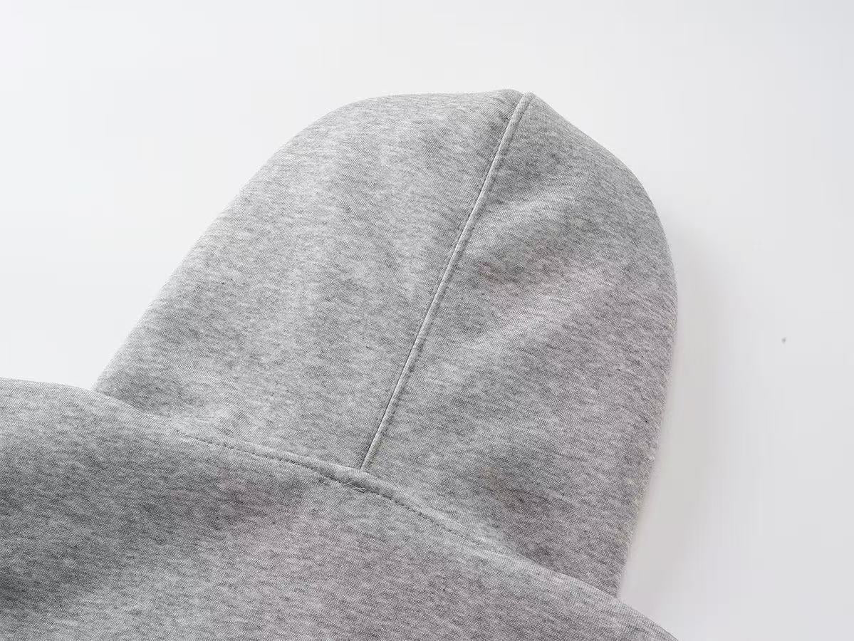 Wasteland Style Dirty Washed Zip-Up Hoodie