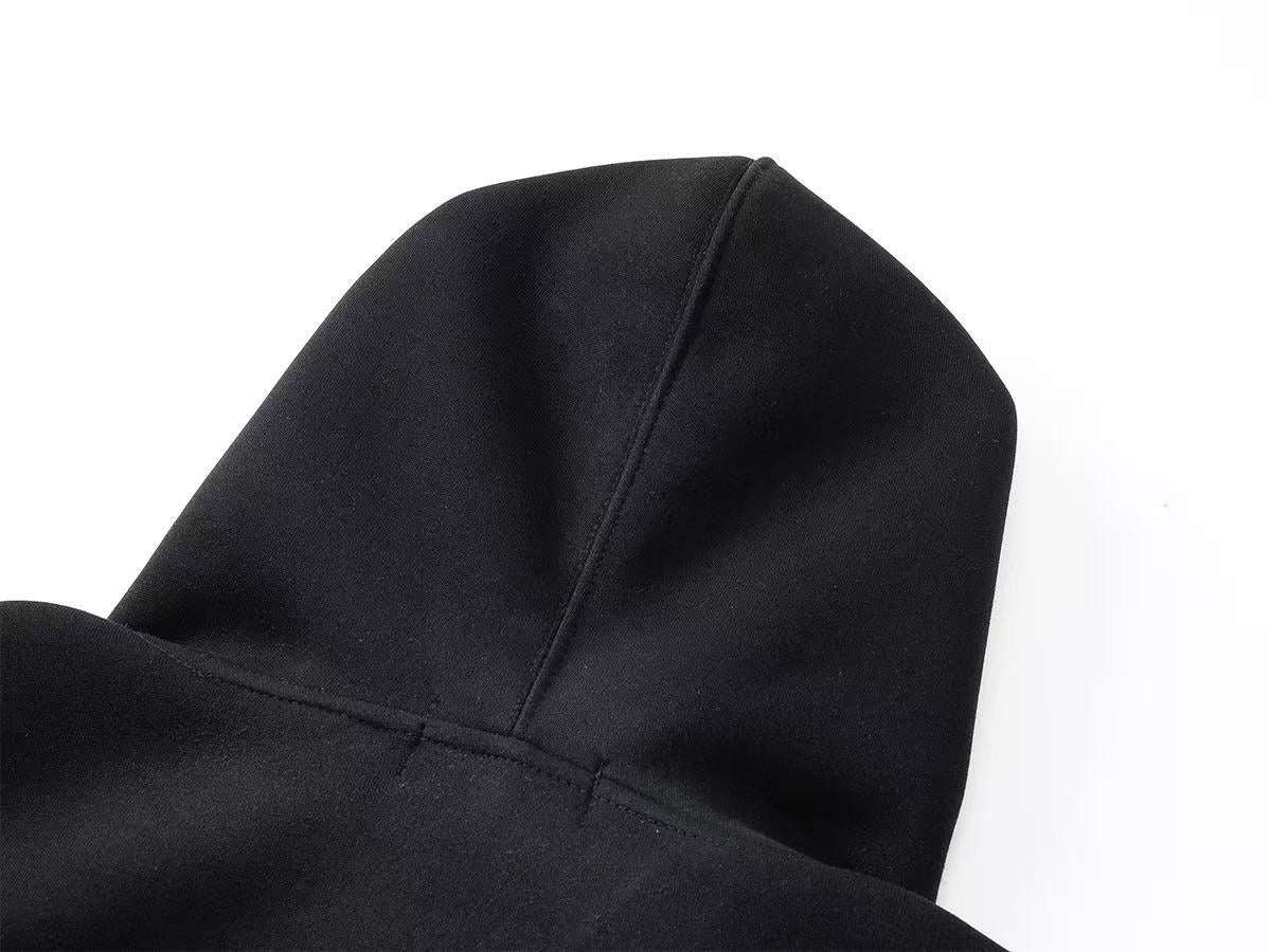 Wasteland Style Dirty Washed Zip-Up Hoodie
