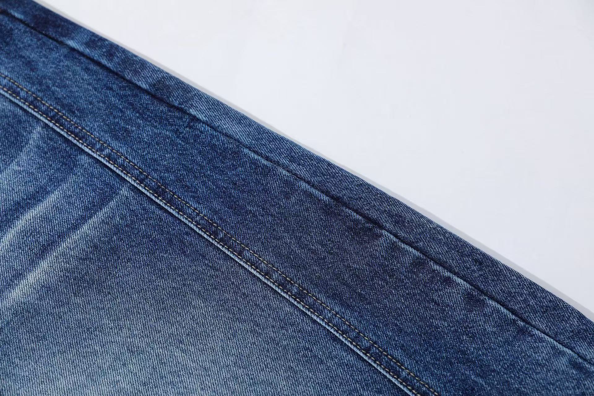 Washed Cleanfit Wide-Leg Baggy Jeans