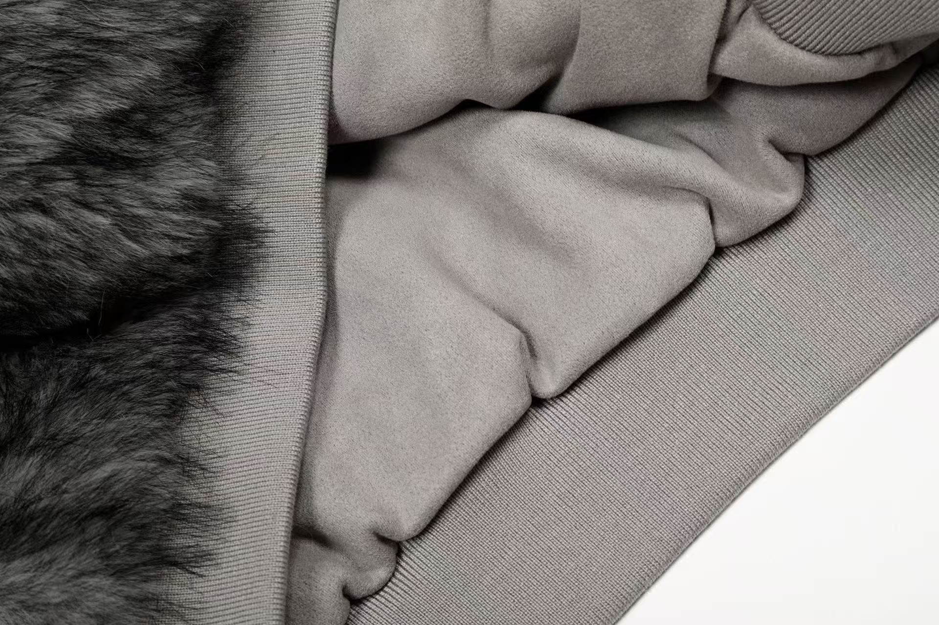Faux Fur Old-Money Reversible Hooded Coat