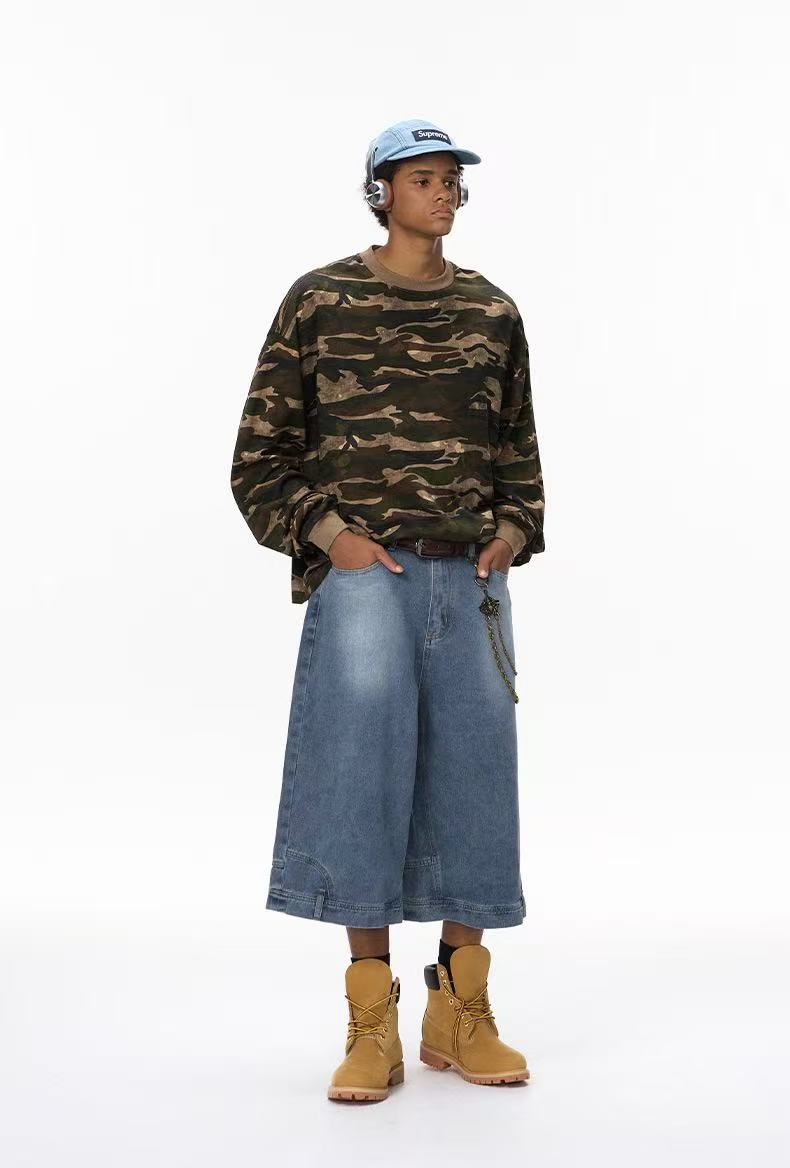 Retro Camo Long Sleeve