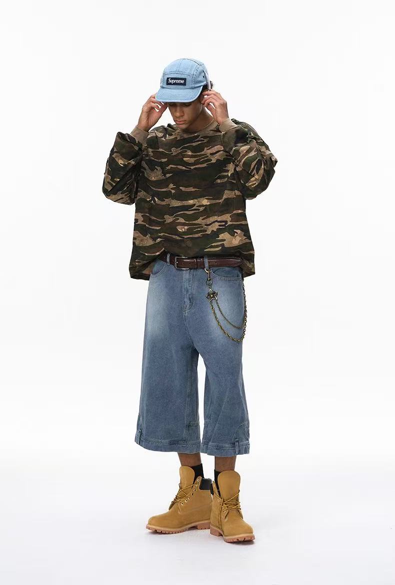 Retro Camo Long Sleeve