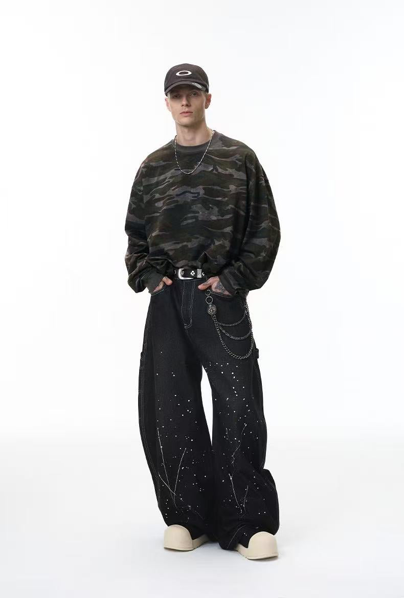 Retro Camo Long Sleeve