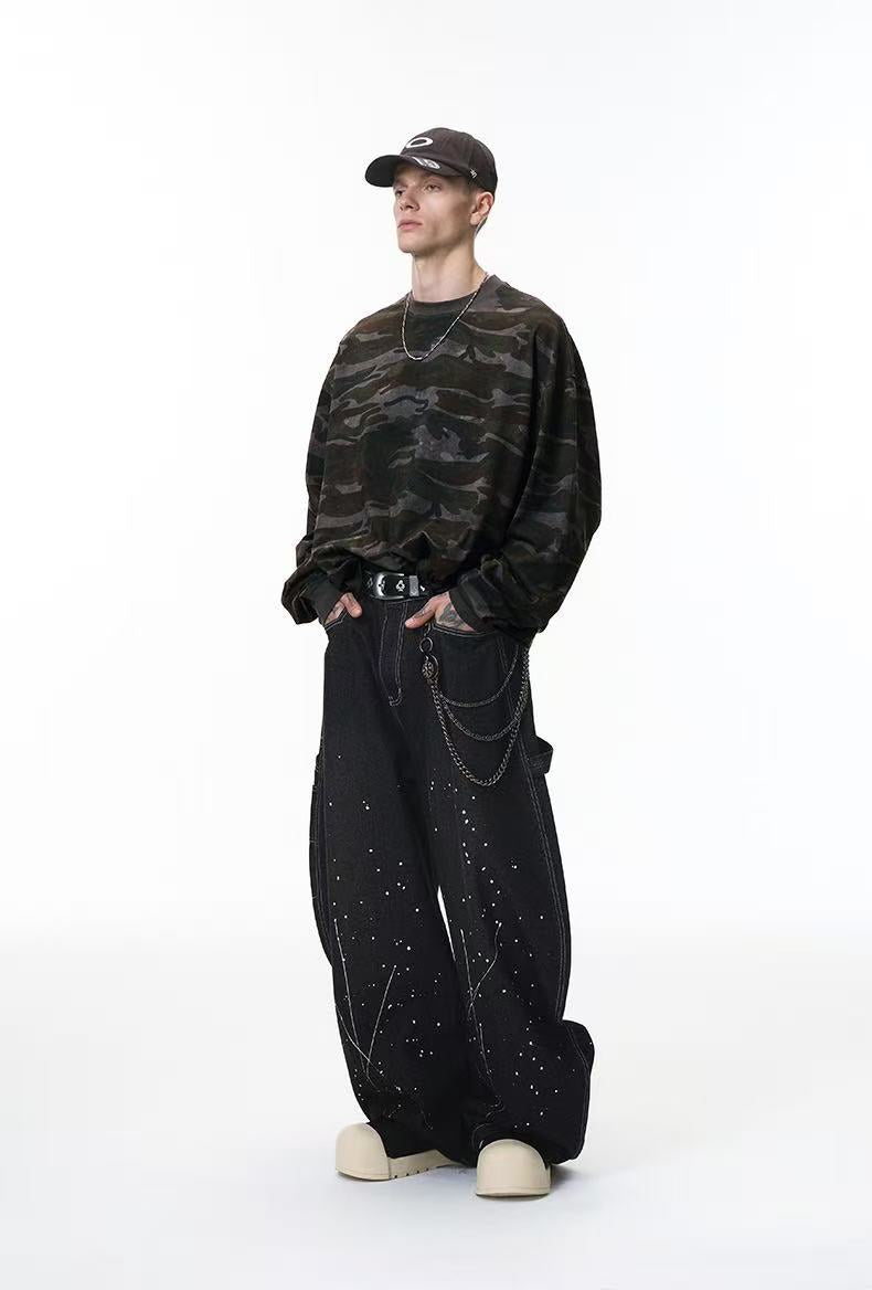 Retro Camo Long Sleeve