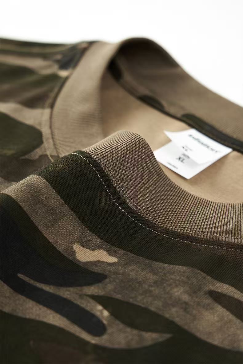 Retro Camo Long Sleeve