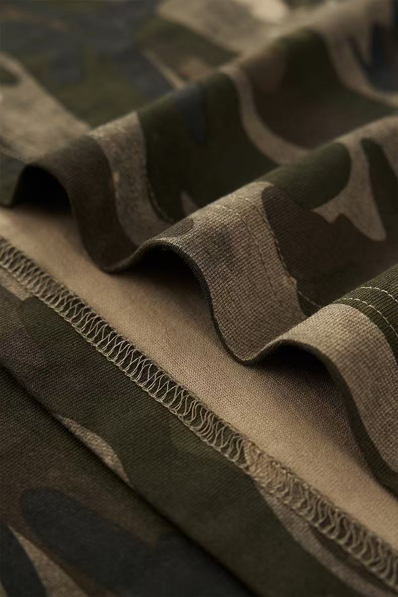 Retro Camo Long Sleeve