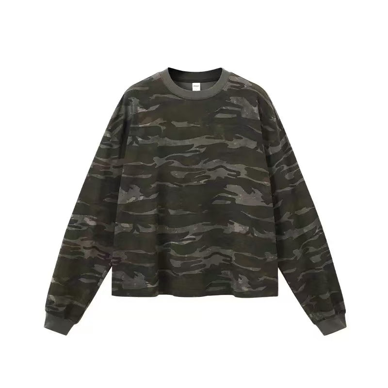 Retro Camo Long Sleeve