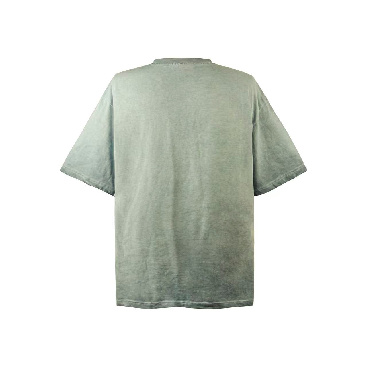Washed Print Short Sleeve