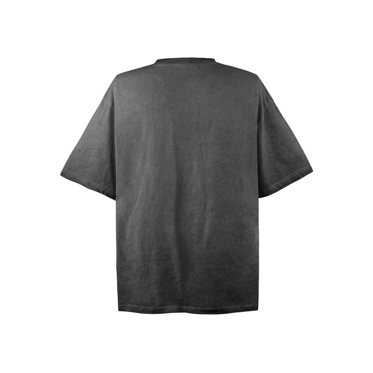 Washed Print Short Sleeve