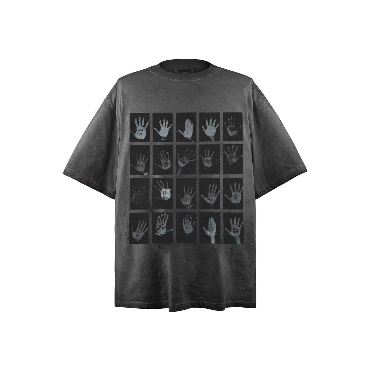 Washed Print Short Sleeve