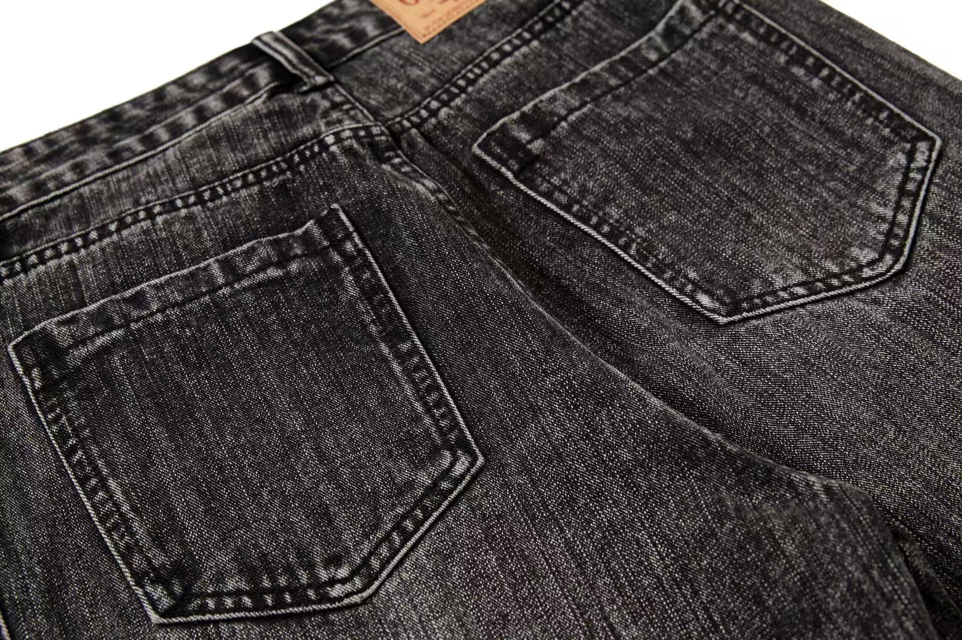 Vintage Splatter Distressed Jeans