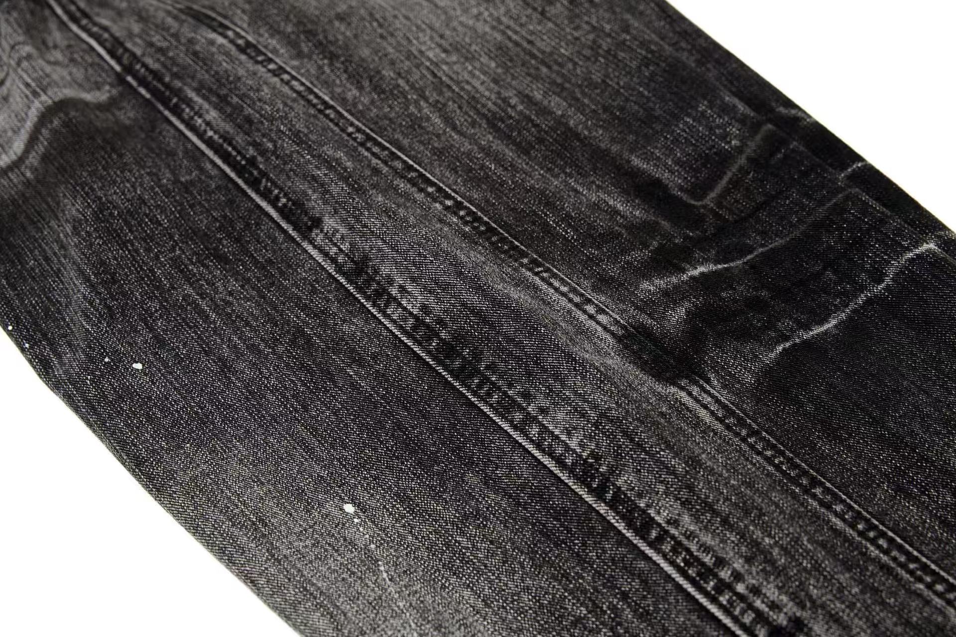 Vintage Splatter Distressed Jeans