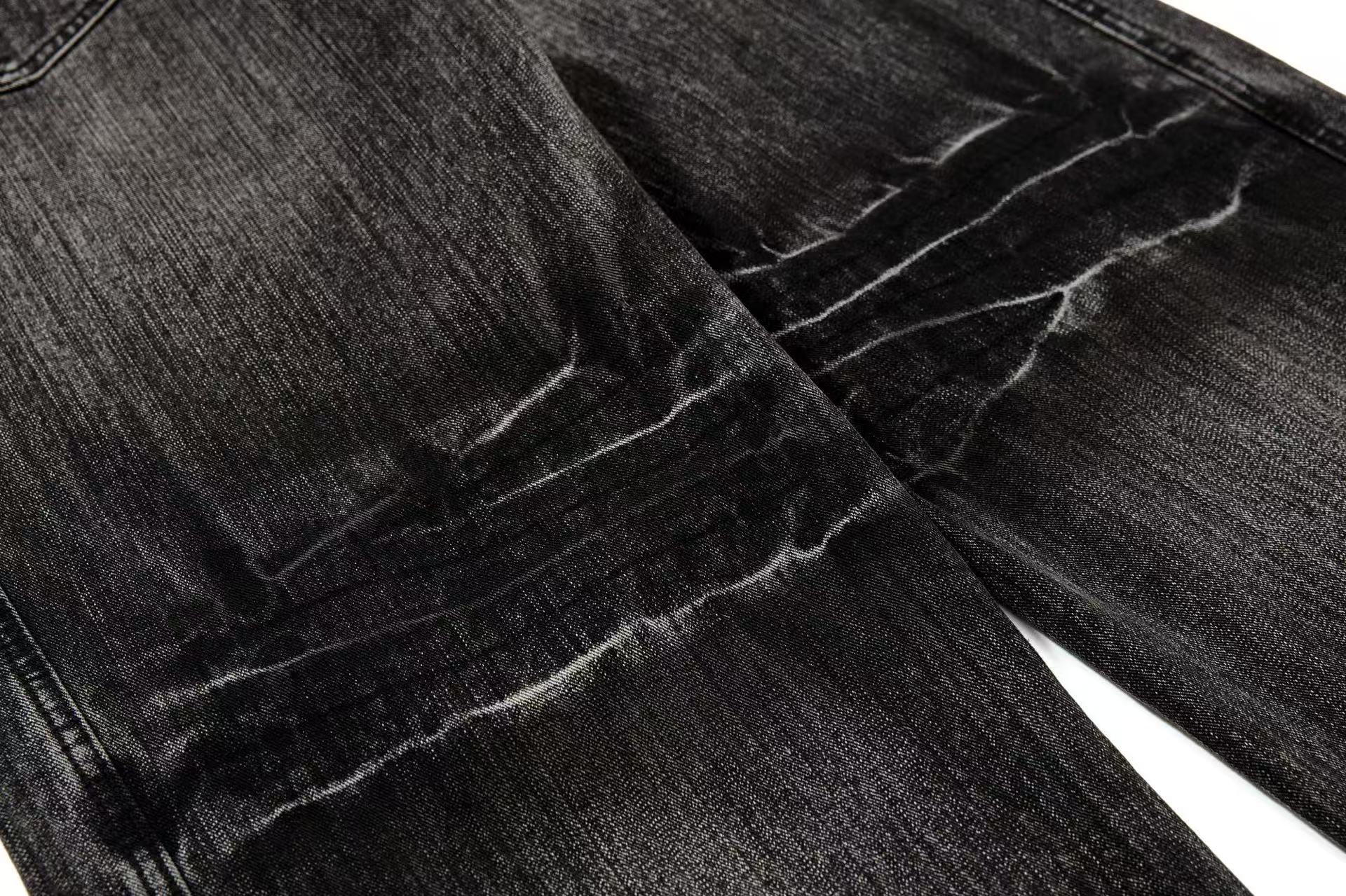 Vintage Splatter Distressed Jeans