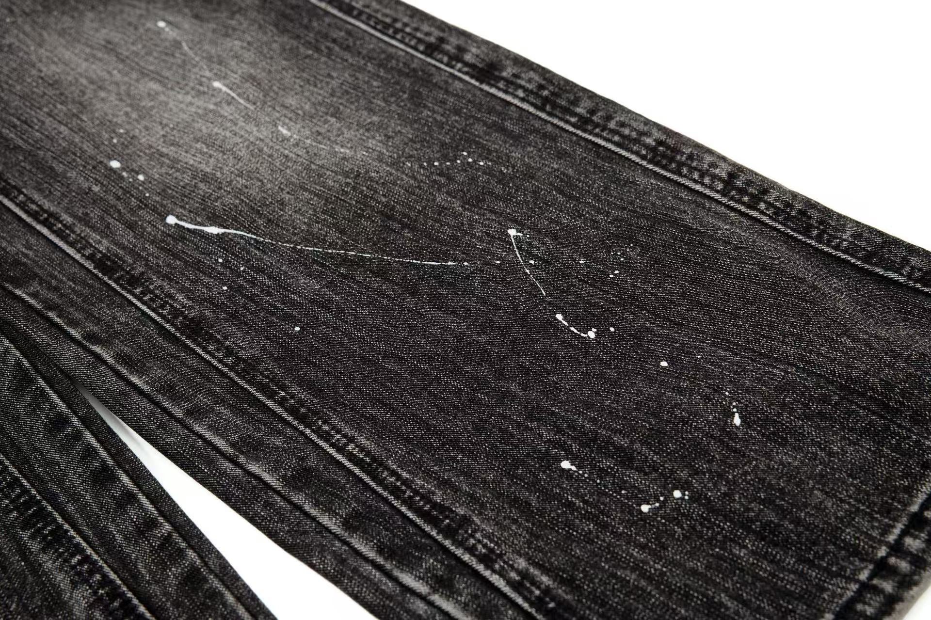 Vintage Splatter Distressed Jeans