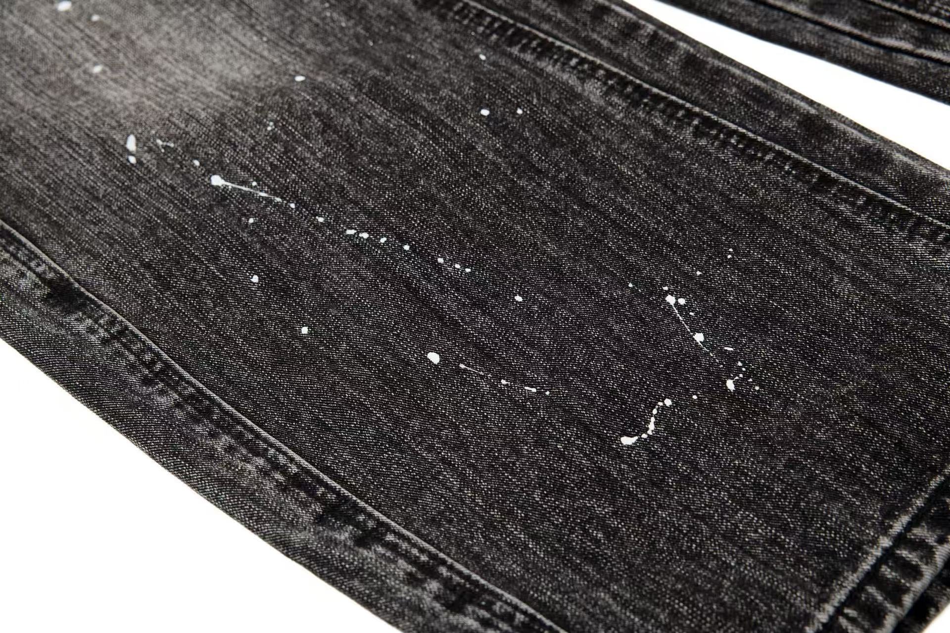 Vintage Splatter Distressed Jeans