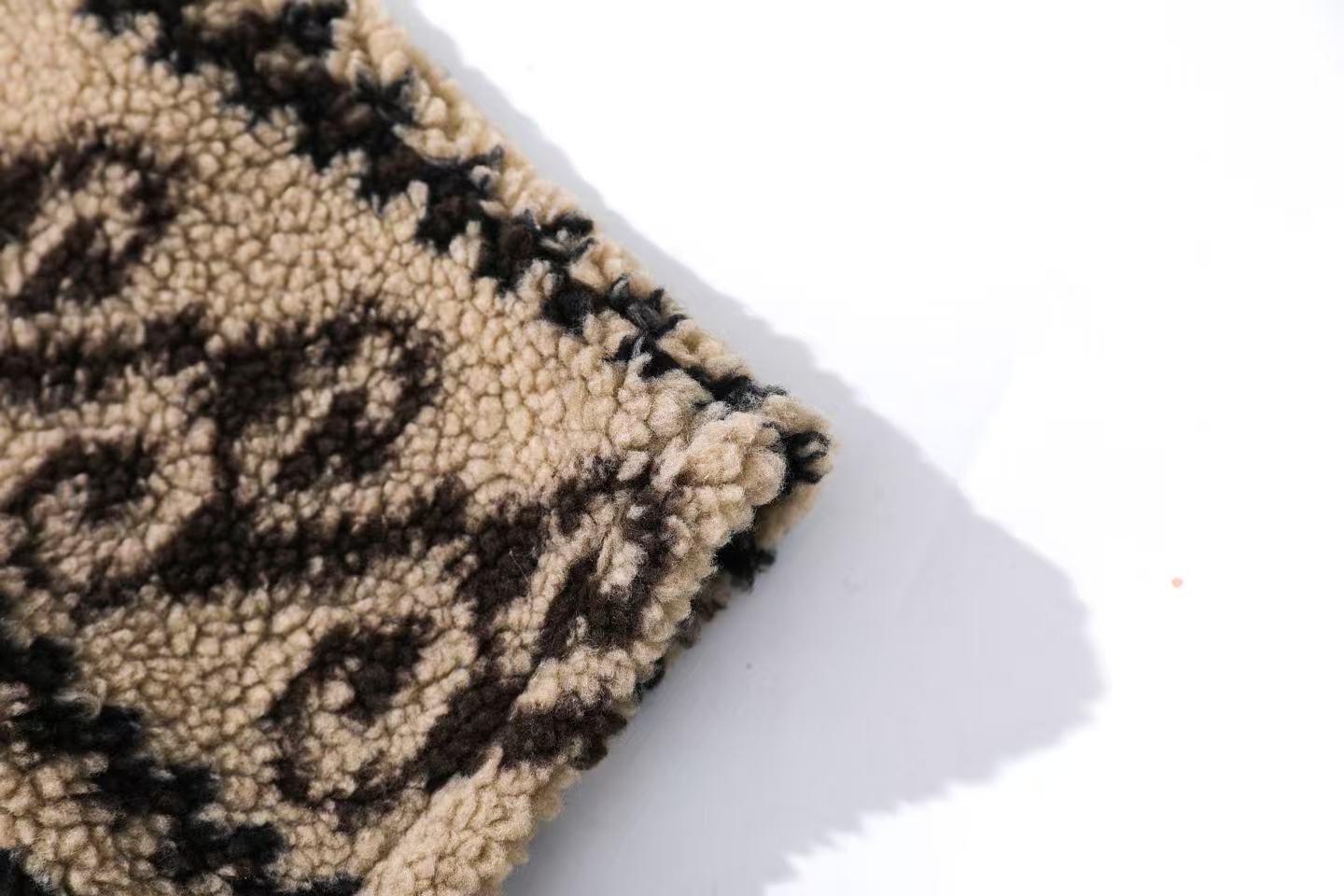 Insulated Fair Isle Fleece Wide-Leg Pants