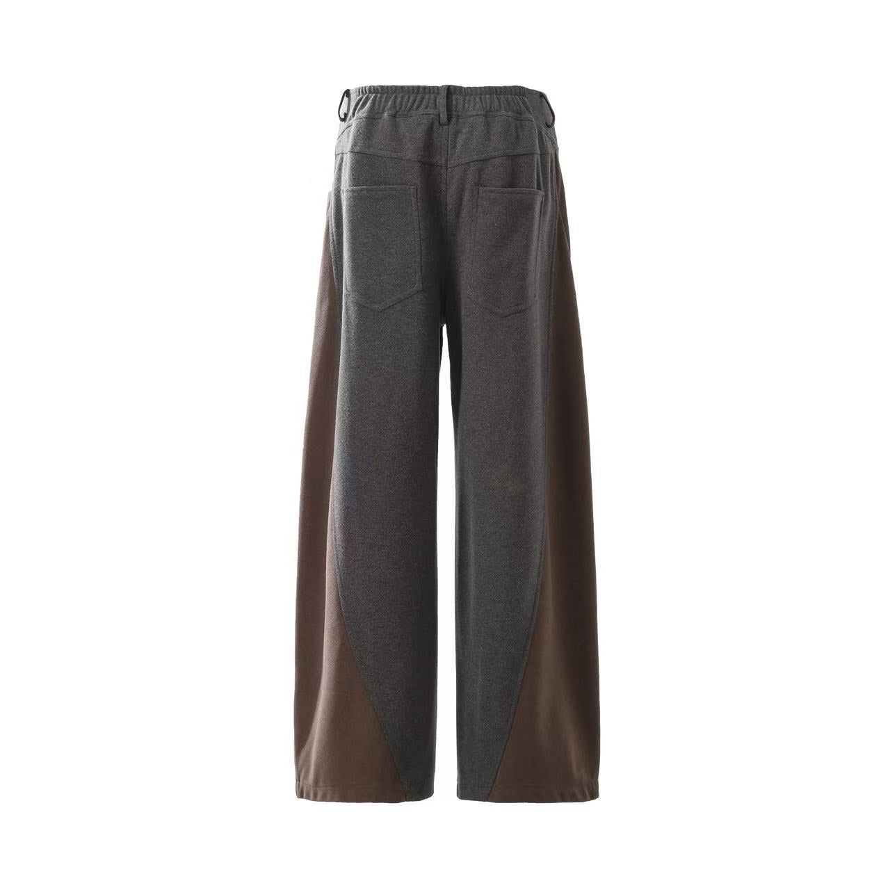 Patchwork Wide-Leg Pants
