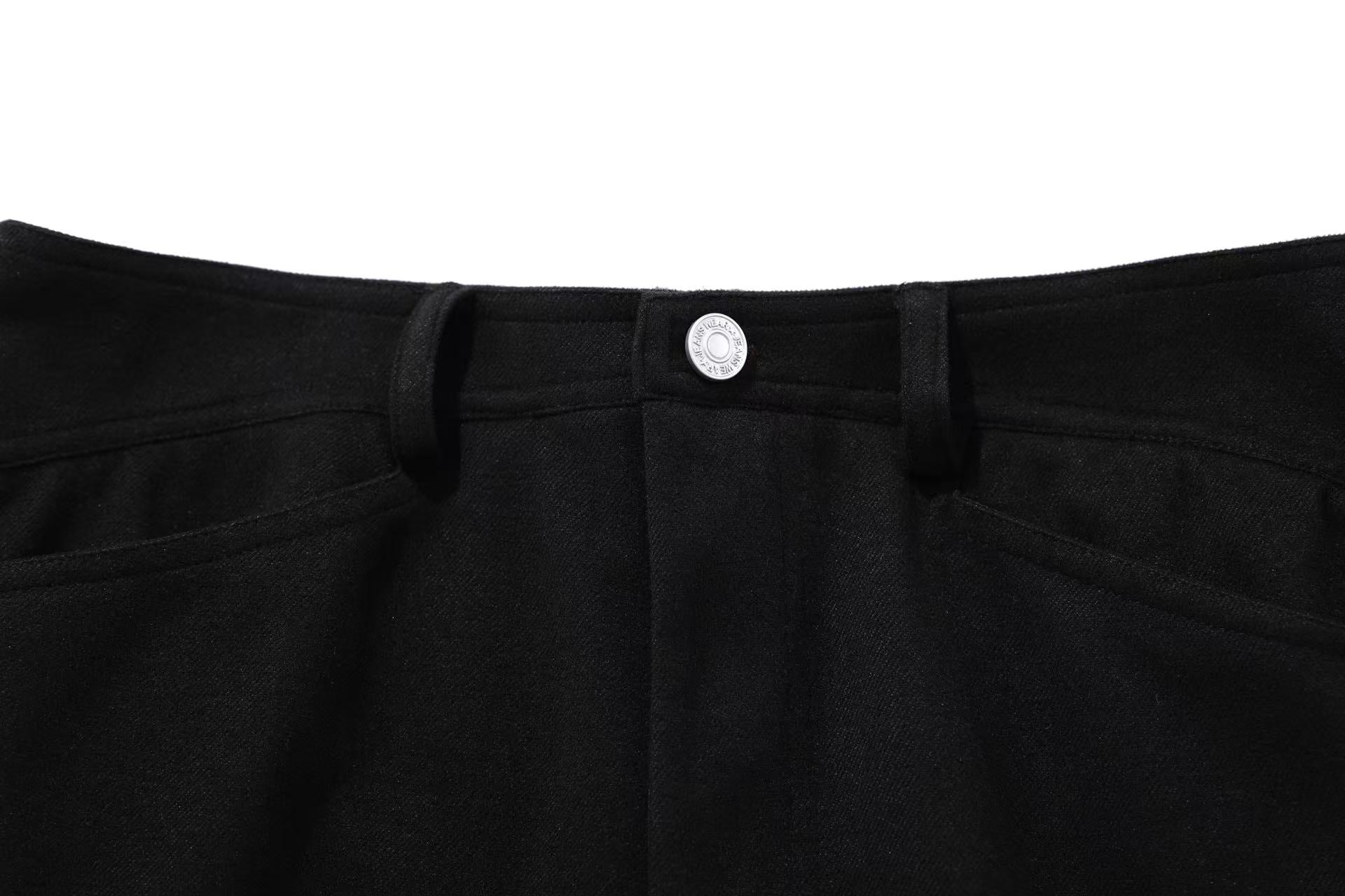 Patchwork Wide-Leg Pants