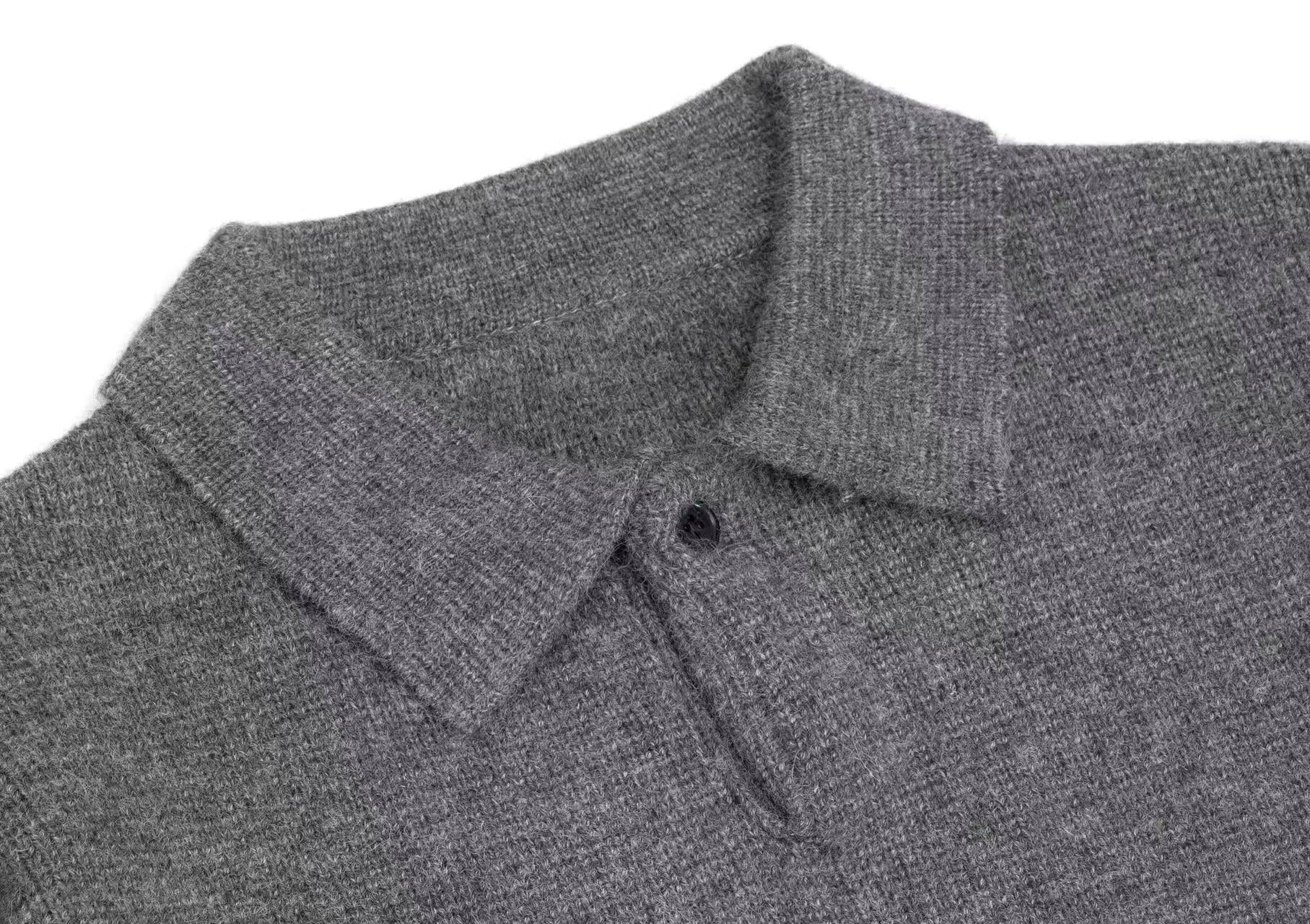 Clean-Fit Soft Knit Polo Sweater