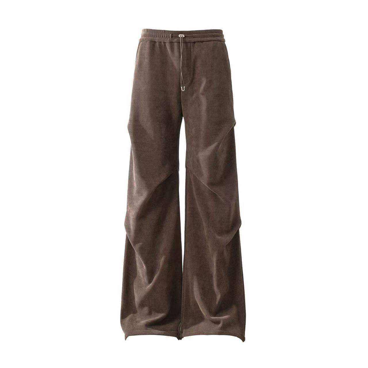 Pleated Thermal Sweatpants