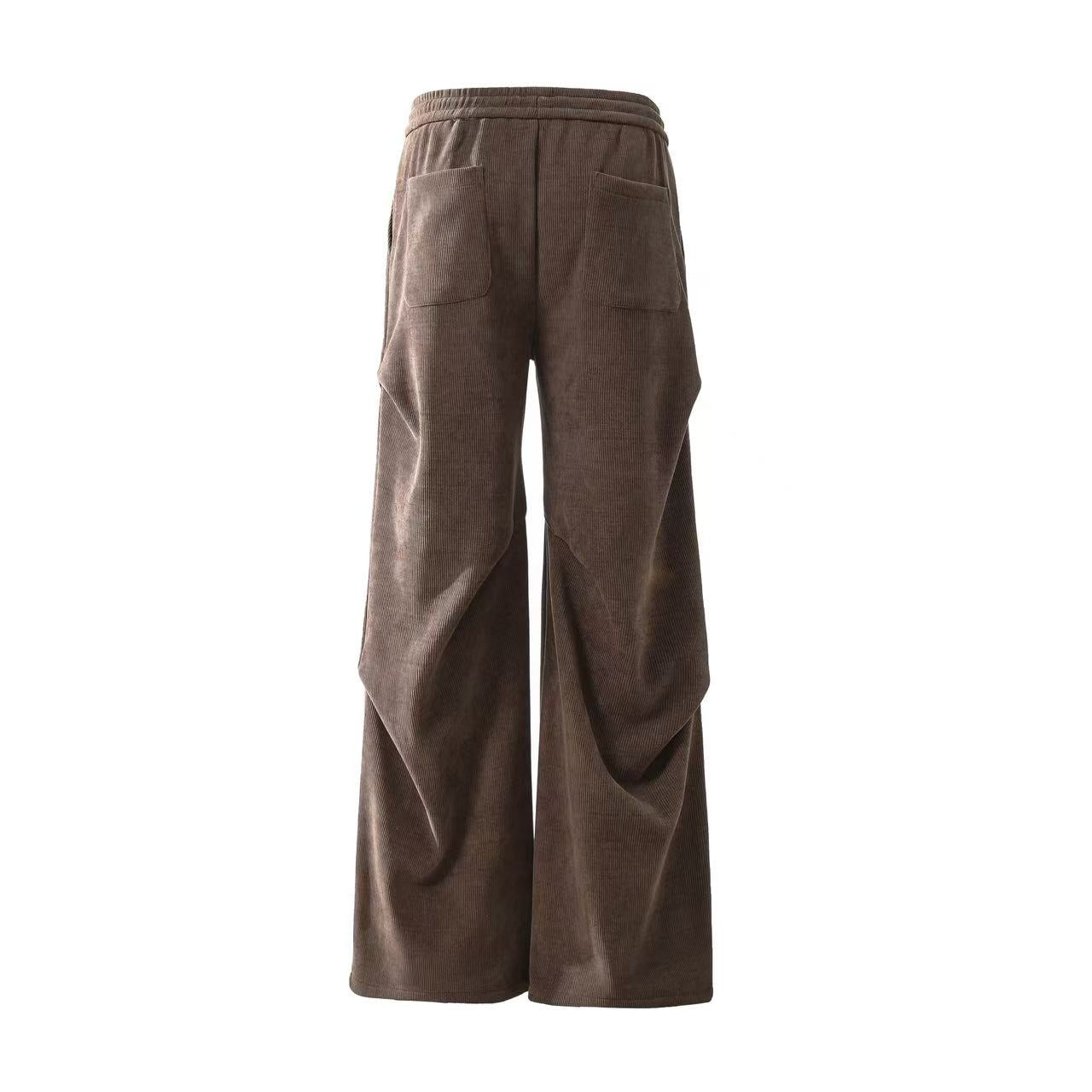 Pleated Thermal Sweatpants