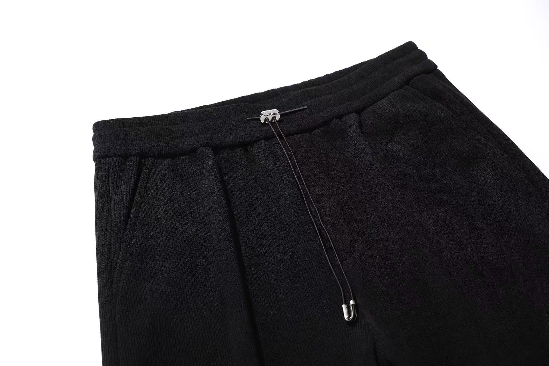 Pleated Thermal Sweatpants