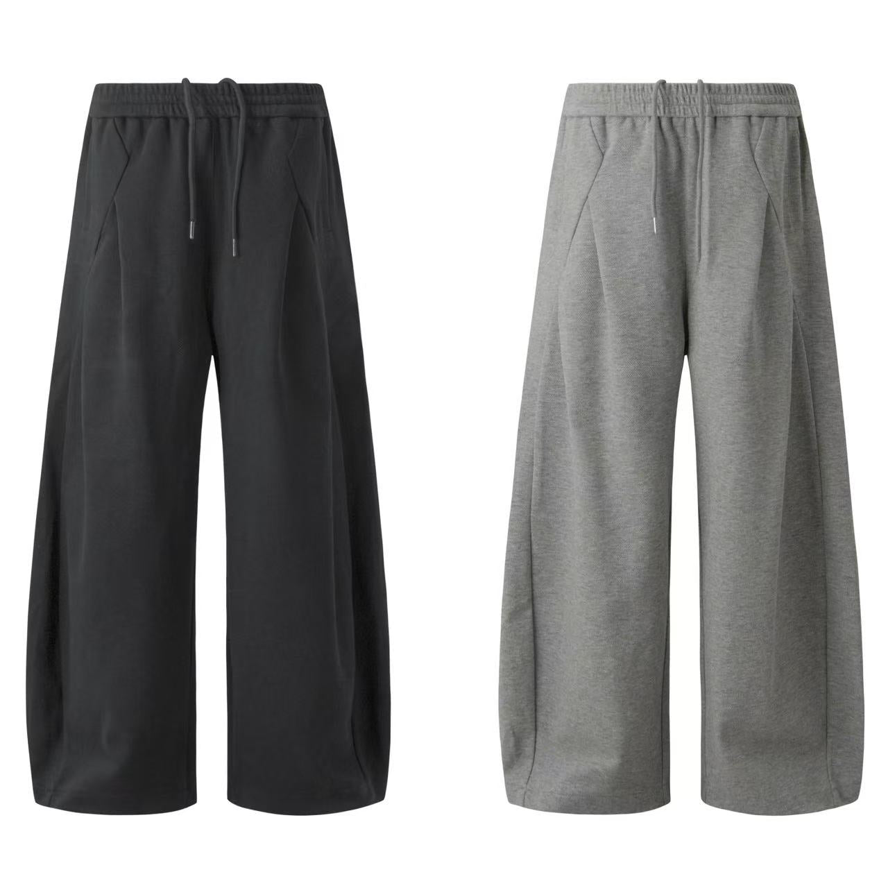 Clean-Fit Wide-Leg Sweatpants