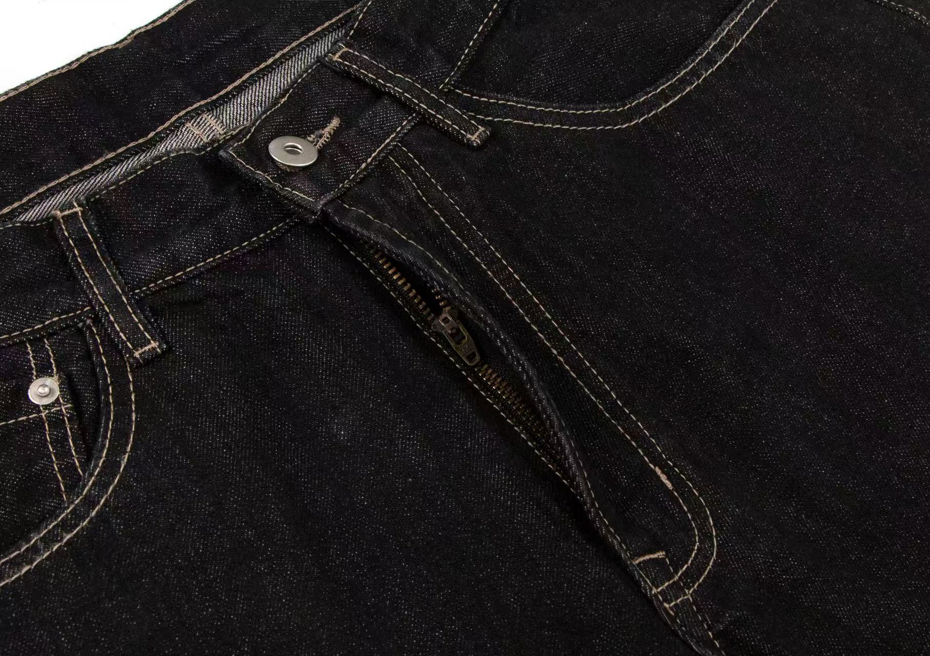 Vintage Raw-Denim Jeans