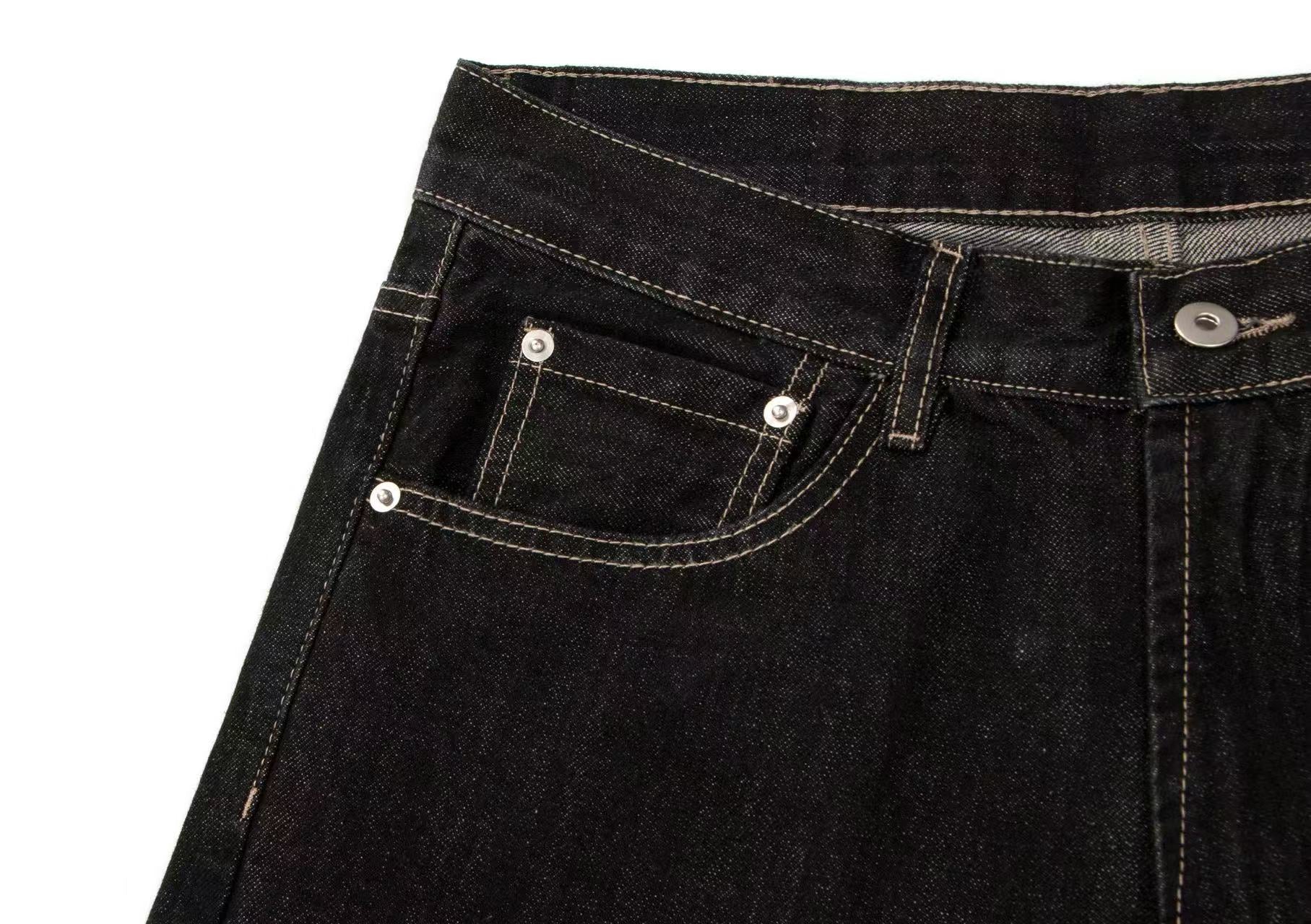 Vintage Raw-Denim Jeans