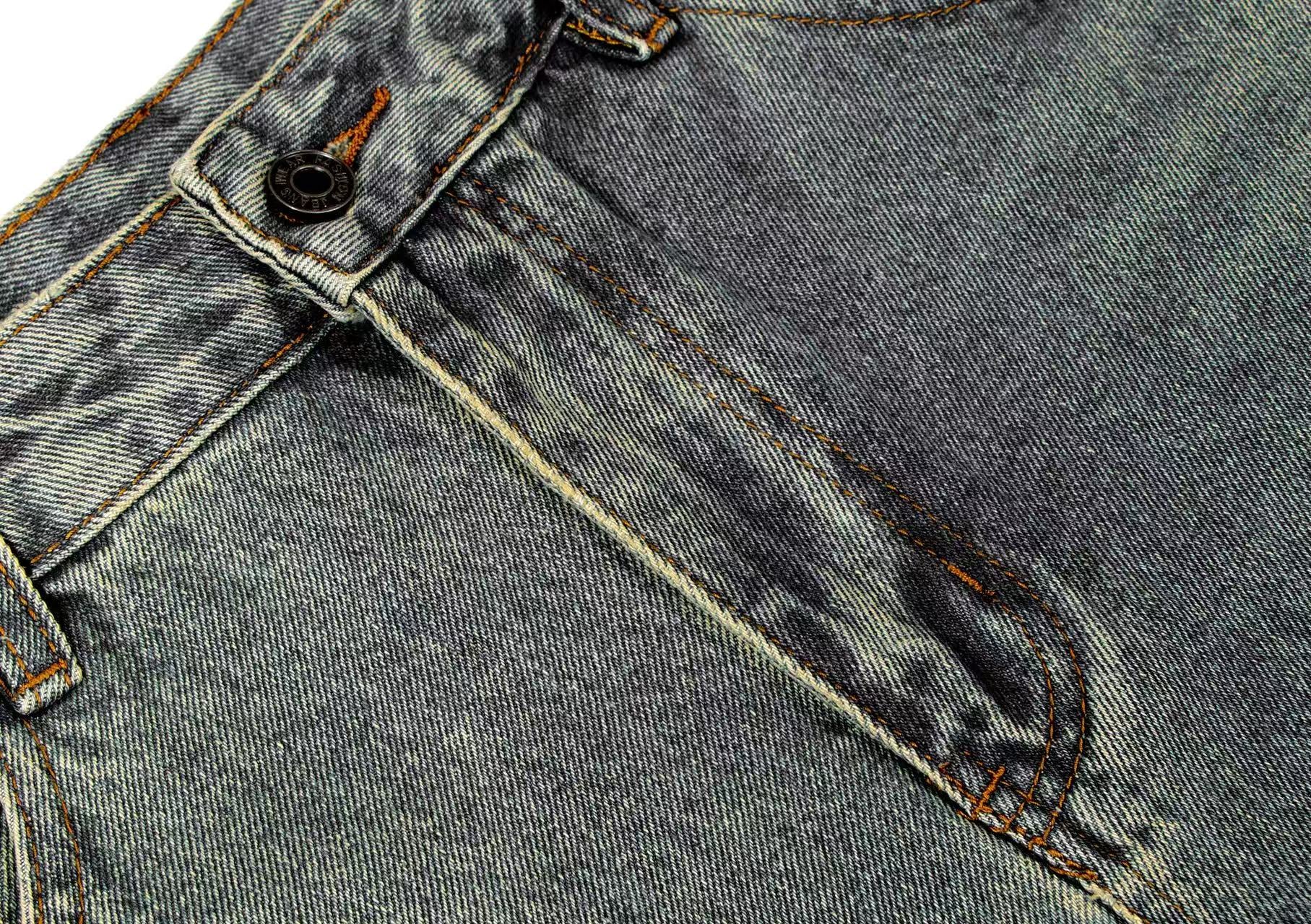 Washed Wide-Leg Baggy Jeans