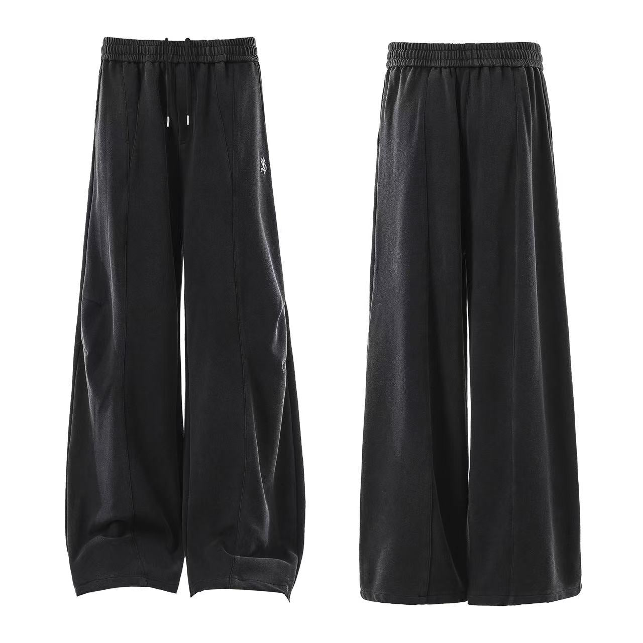 Street-Style Wide-Leg Sweatpants