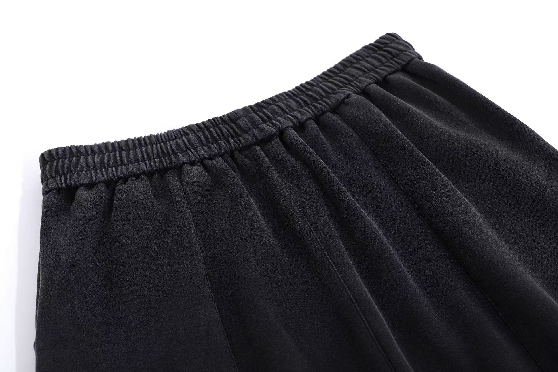 Street-Style Wide-Leg Sweatpants