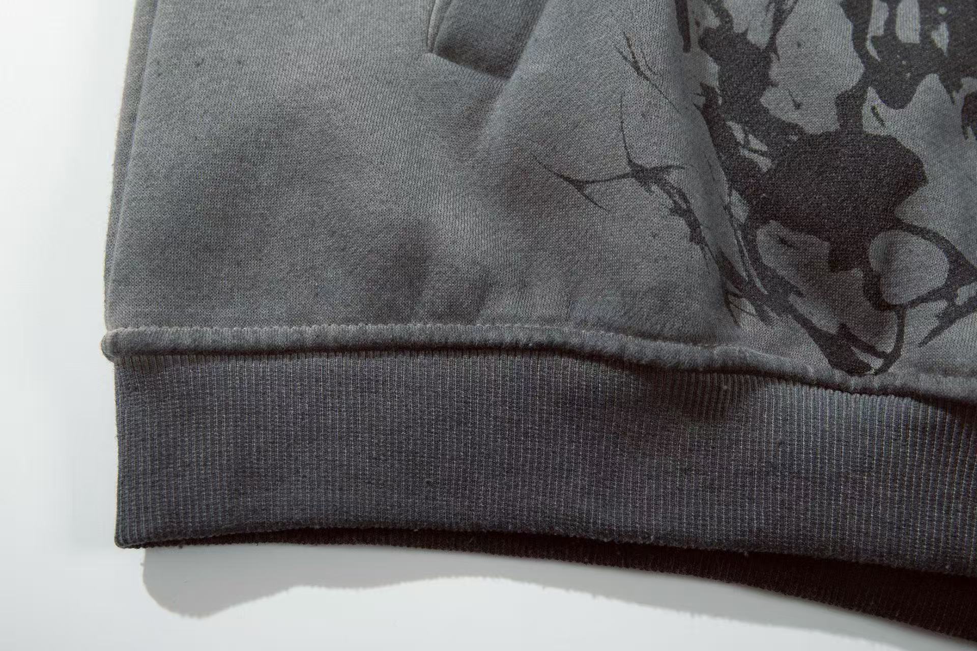 Dark Skull Skeleton Print Hoodie