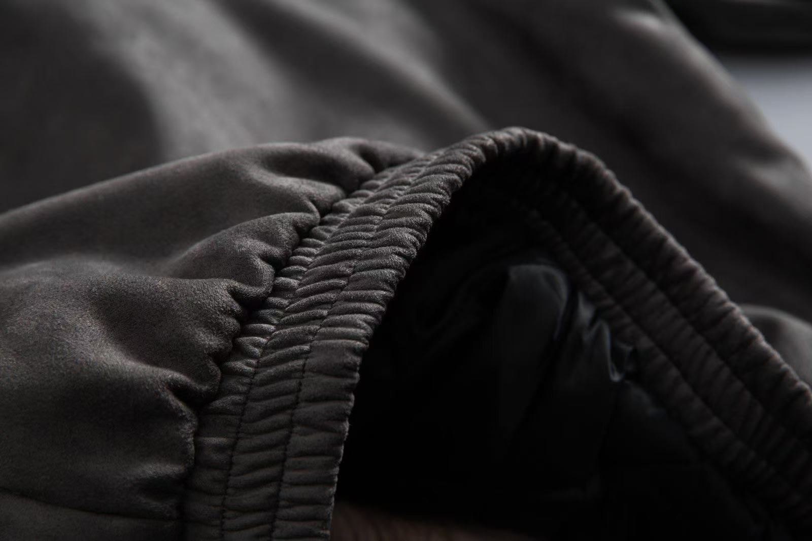 Clean-Fit Faux-Fur Collar Jacket