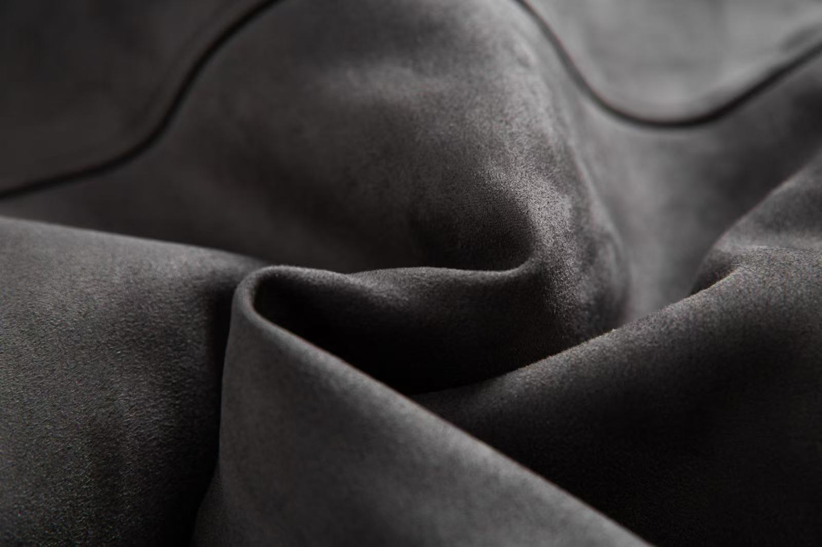 Clean-Fit Faux-Fur Collar Jacket