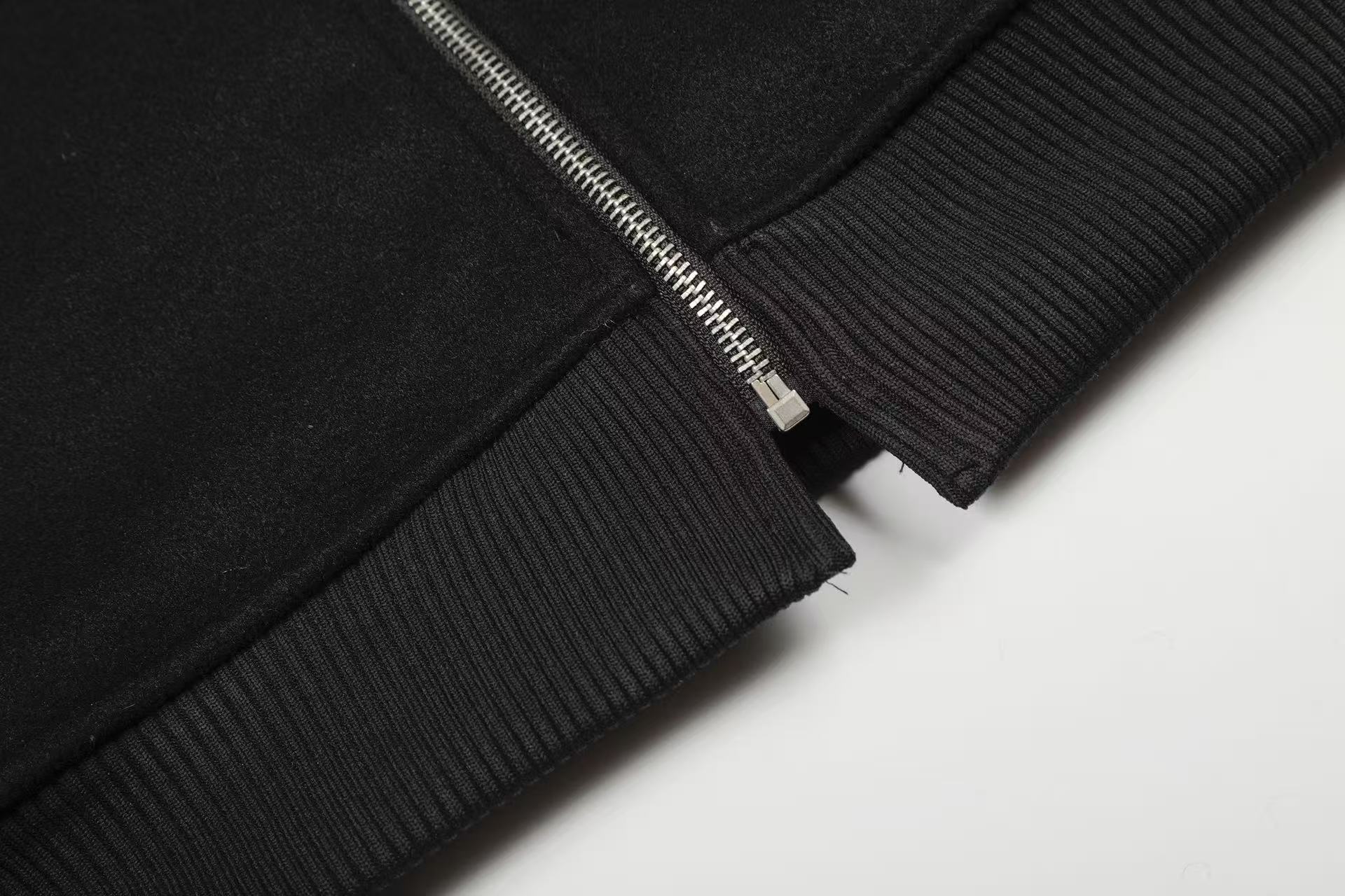 Vintage Street-Style PU Leather Faux-Fur Collar Jacket