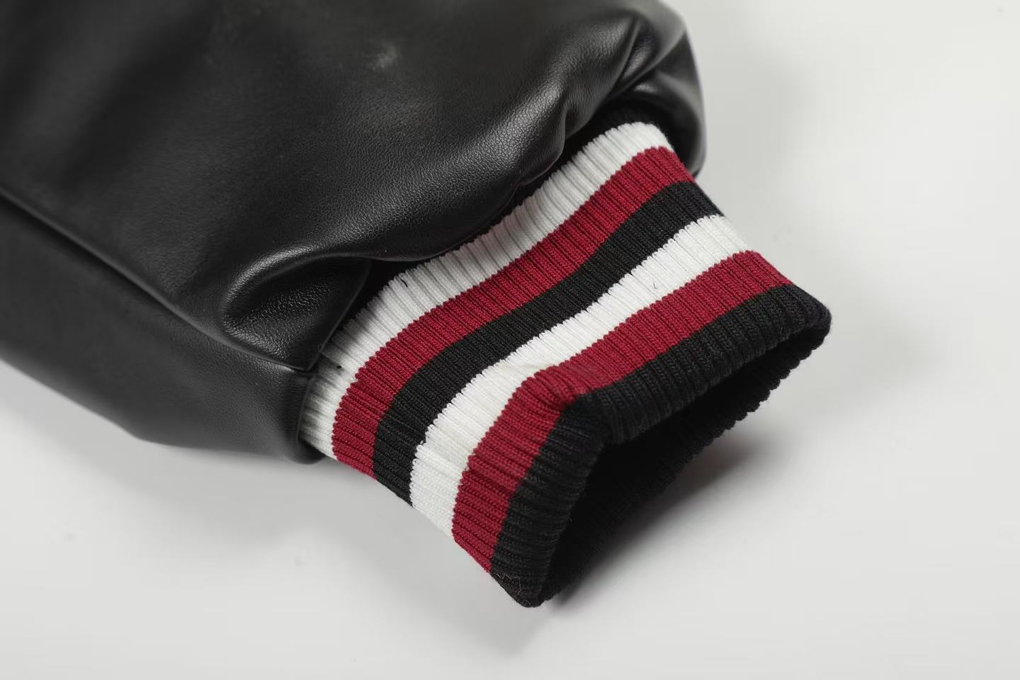 Vintage embroidered baseball jacket