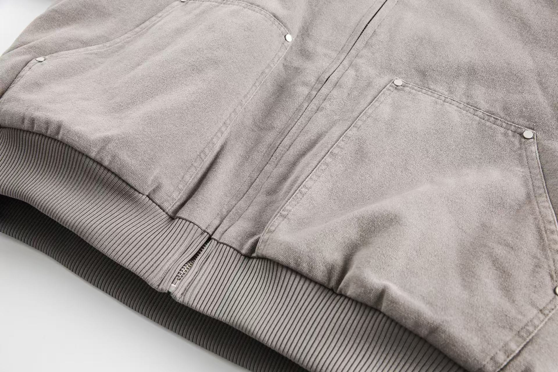 Clean-Fit Faux-Fur Hooded Jacket