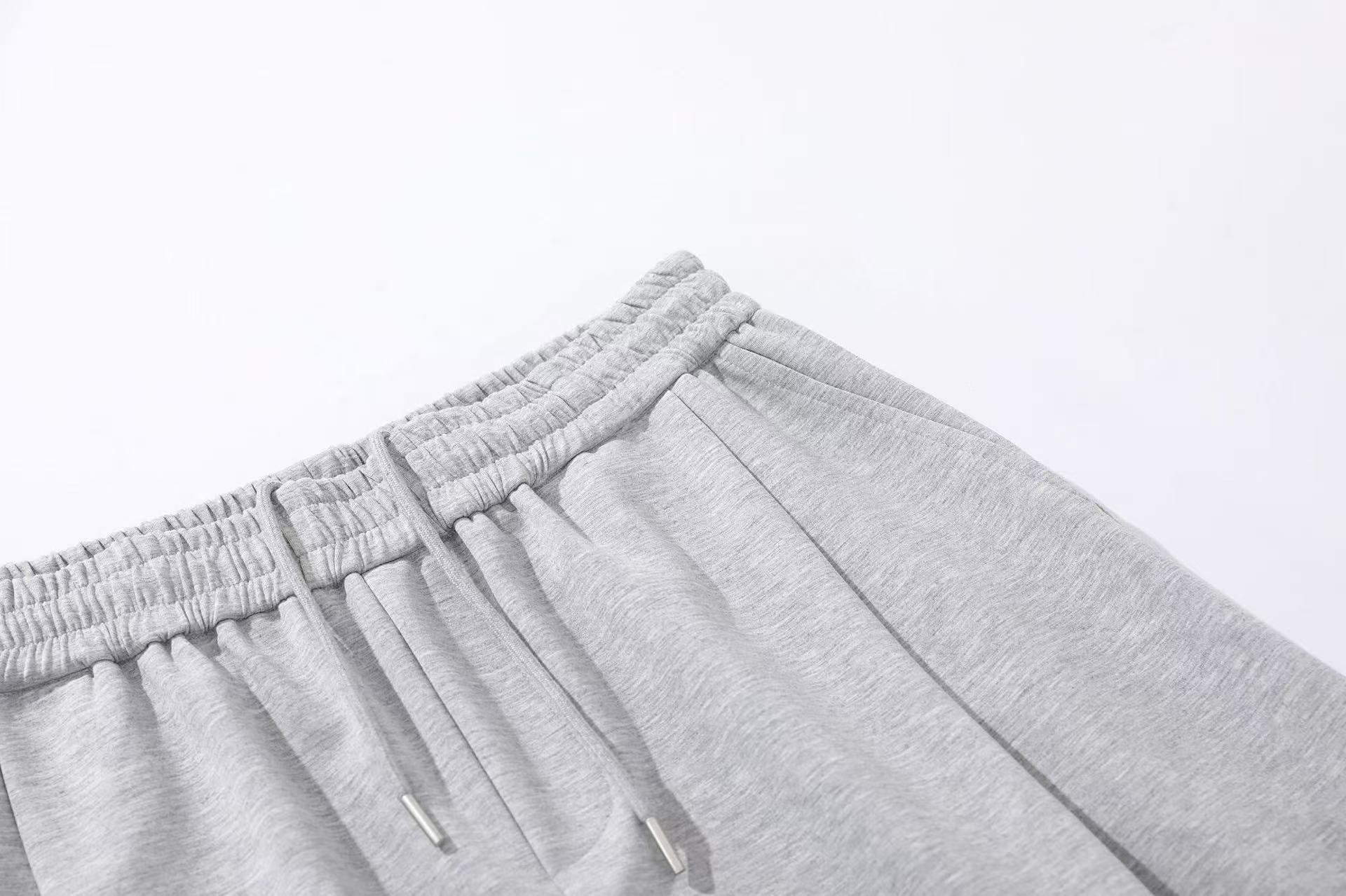 Street Style Wide-Leg Sweatpants