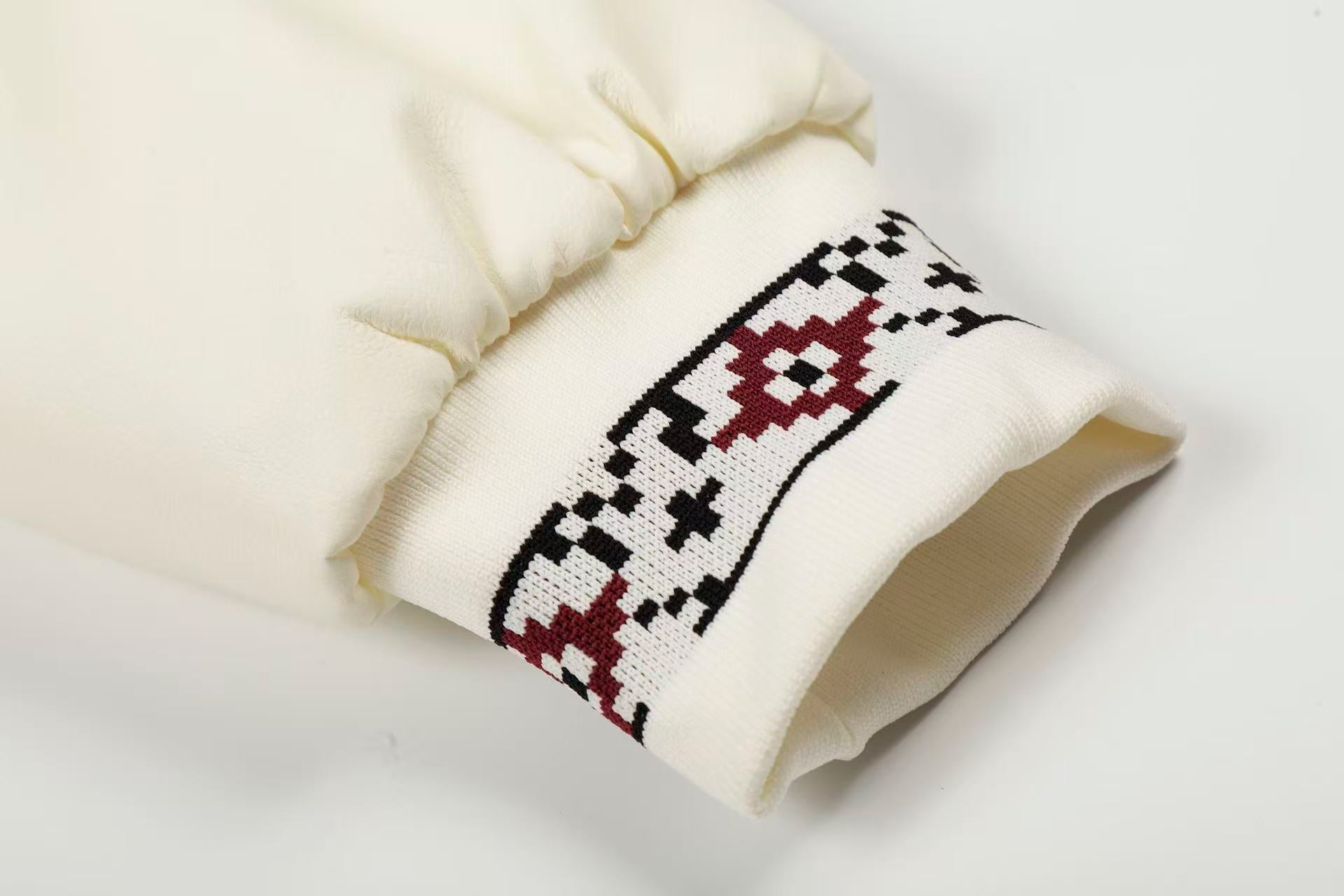 Vintage embroidered baseball jacket