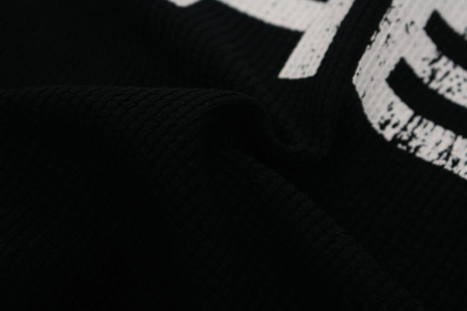 Streetwear Red Cross Print Short Sleeve