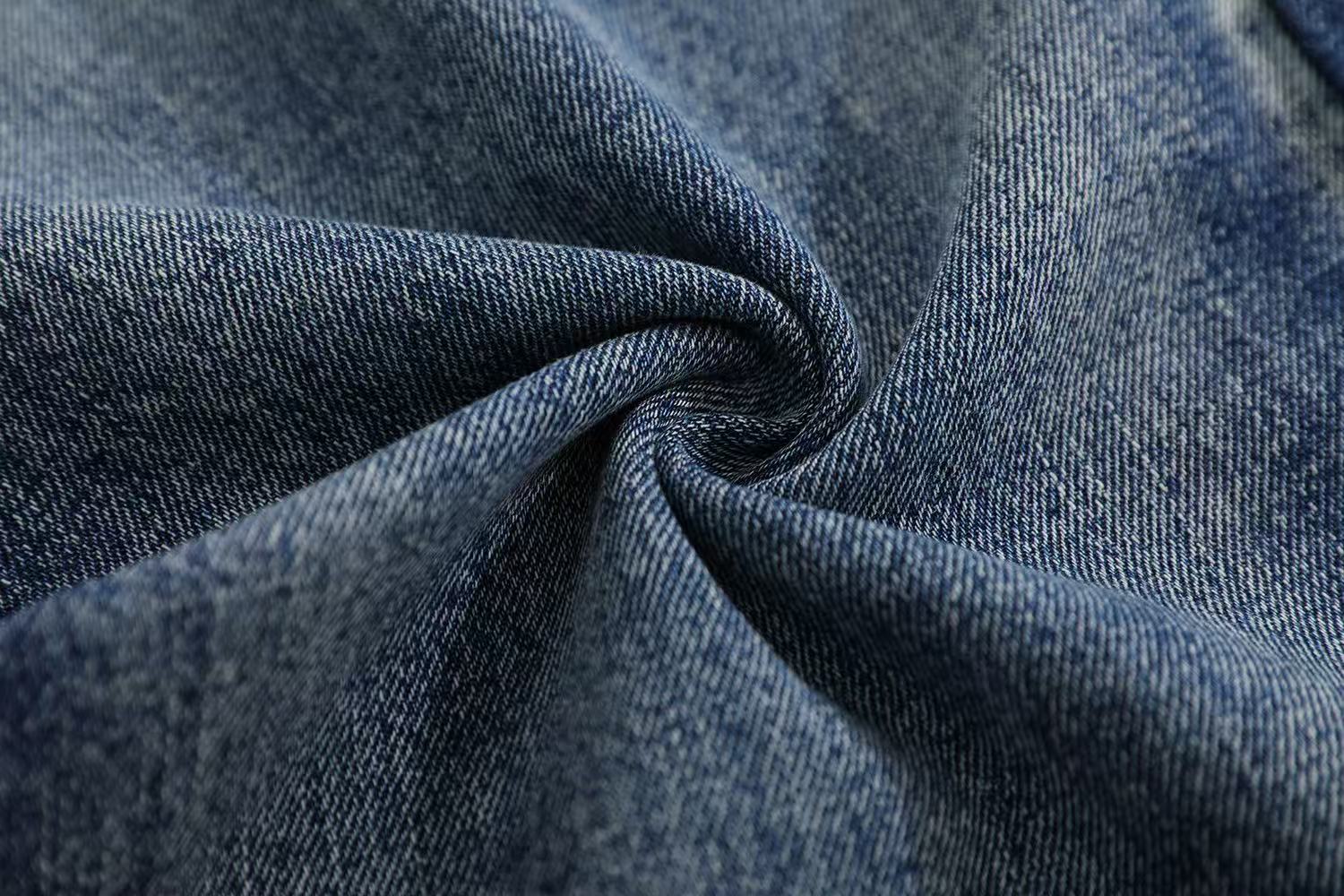 Clean Fit Washed Straight-Leg Jeans