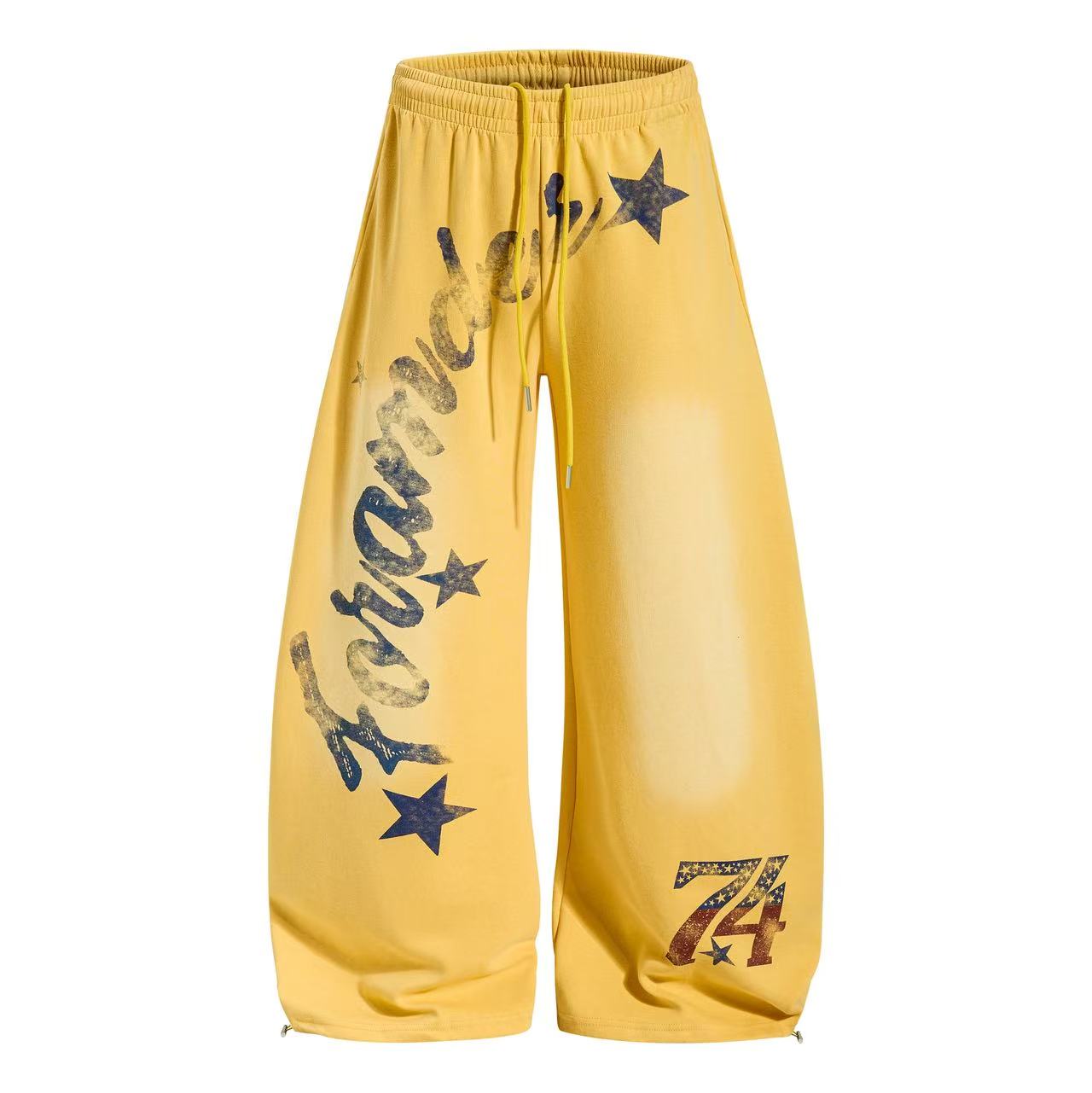 Streetwear Hip-hop Baggy Wide-Leg Sweatpants