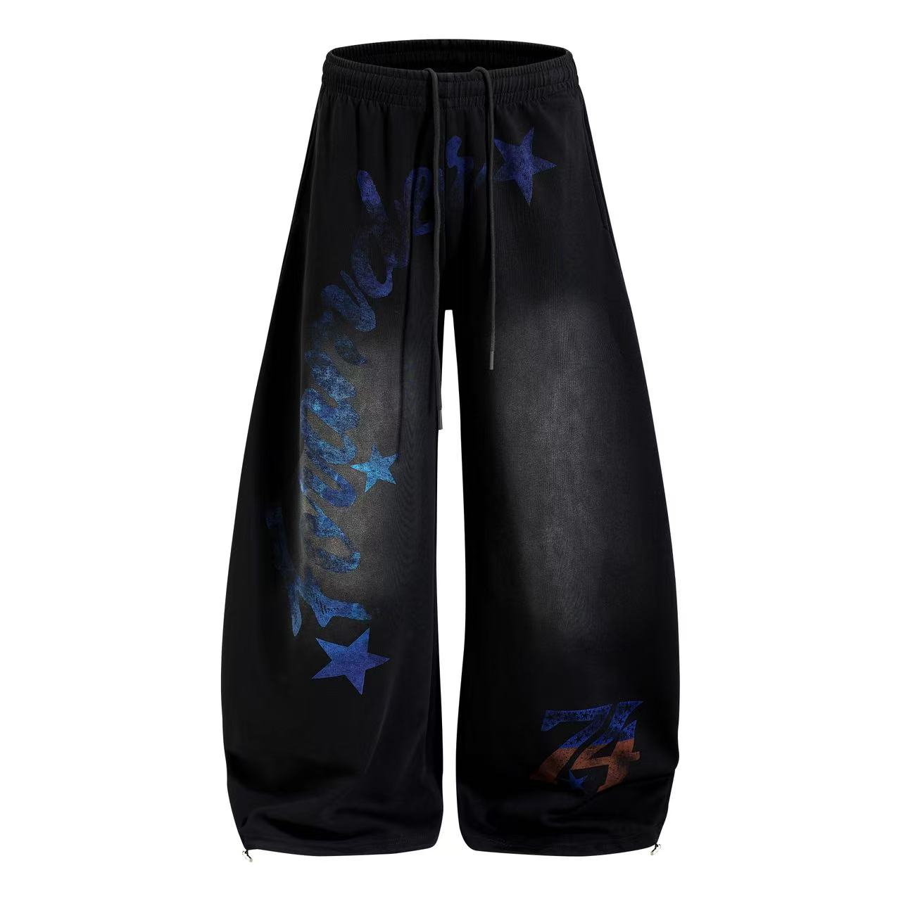 Streetwear Hip-hop Baggy Wide-Leg Sweatpants