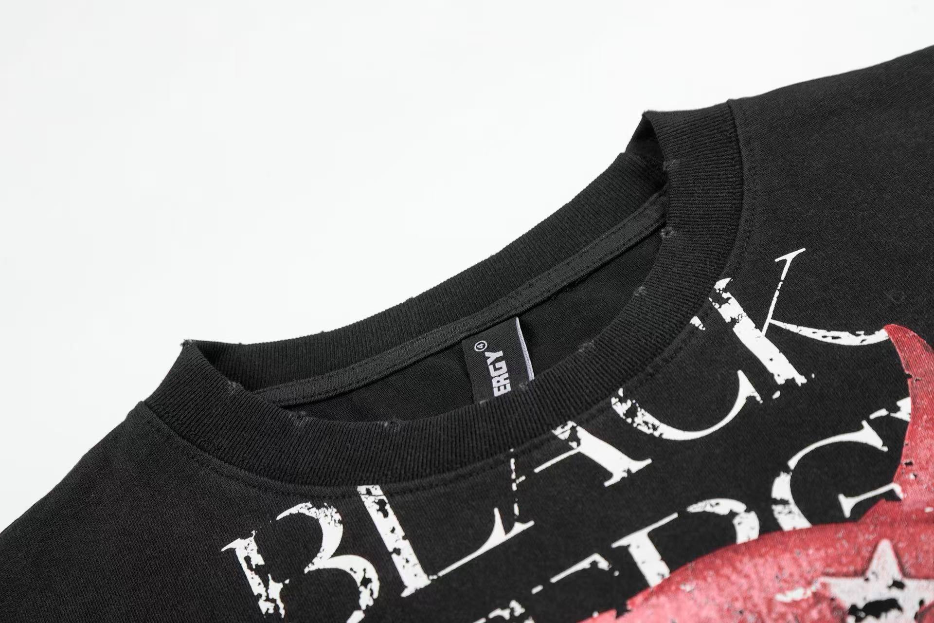 Streetwear Sexy Tongue Print Short Sleeve