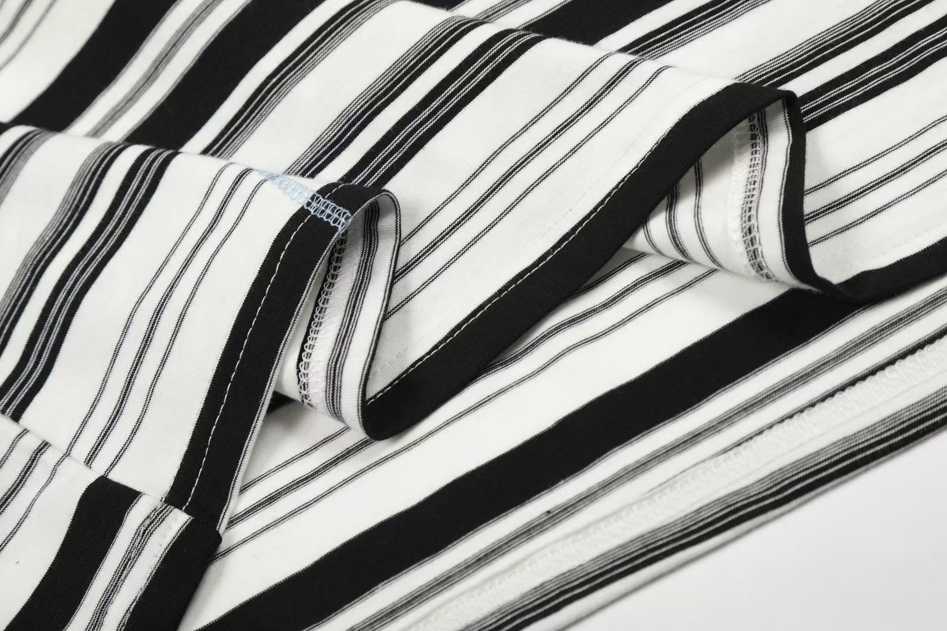 Streetwear Striped Long Sleeve